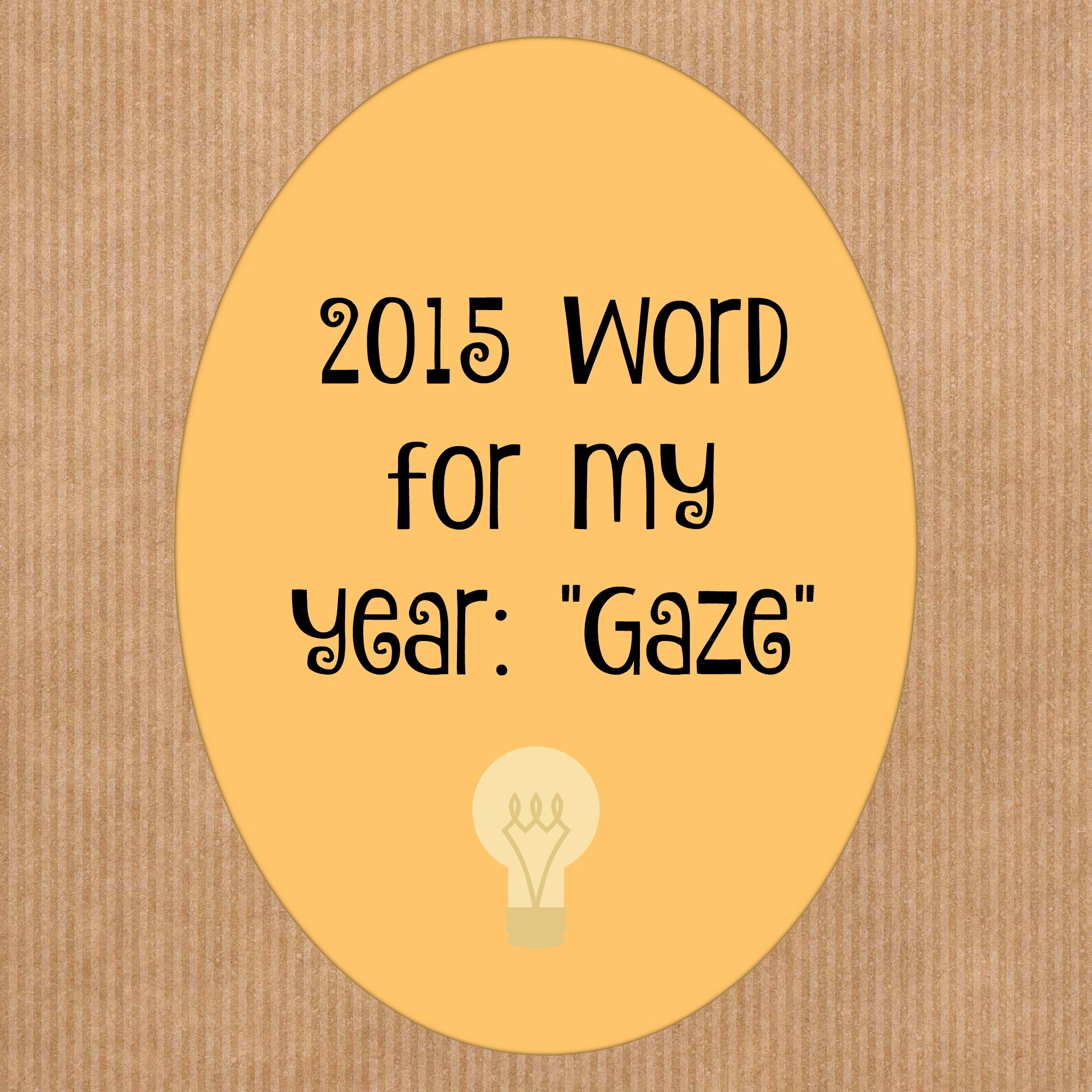 2015 Word Gaze