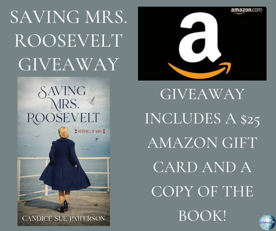 Saving Mrs. Roosevelt Amazon gift certificate giveaway