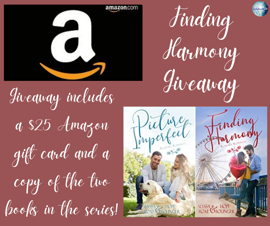 Finding Harmony by Alyssa Roat and Hope Bolinger Celebrate Lit Giveaway