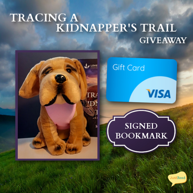 Tracing a Kidnapper's Trail JustRead Blog Tour Giveaway